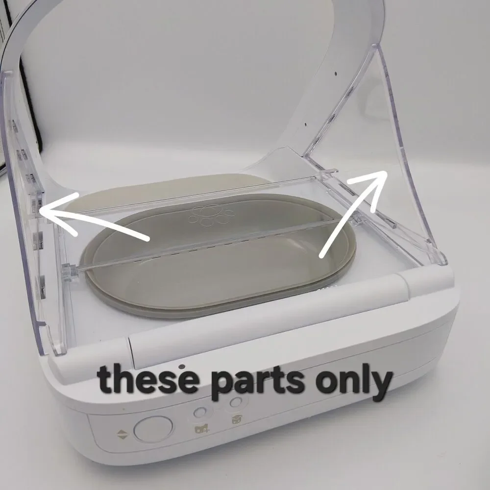 Side Shields For SureFeed SureFap Pet Feeder MODEL MPF001. AS-IS. READ
